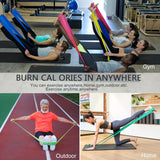Resistance Bands for Exercise Training - Stretch Elastic Band Set