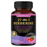 Berberine Capsules with Ceylon Cinnamon and Milk Thistle