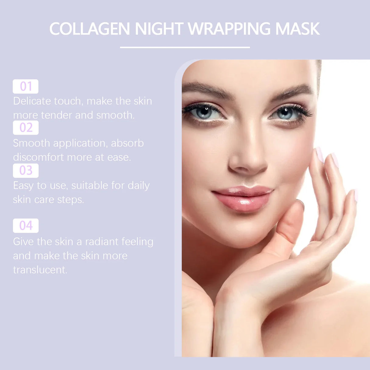 Korean Skincare Collagen Peel Off Facial Mask, 100g, Pore Cleansing