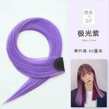 60cm Clip In Hair Extensions Synthetic Long Straight Hairpiece Accessories