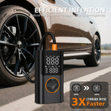 Cordless Mini Tire Inflator 150 PSI Portable Air Compressor for Car Bike