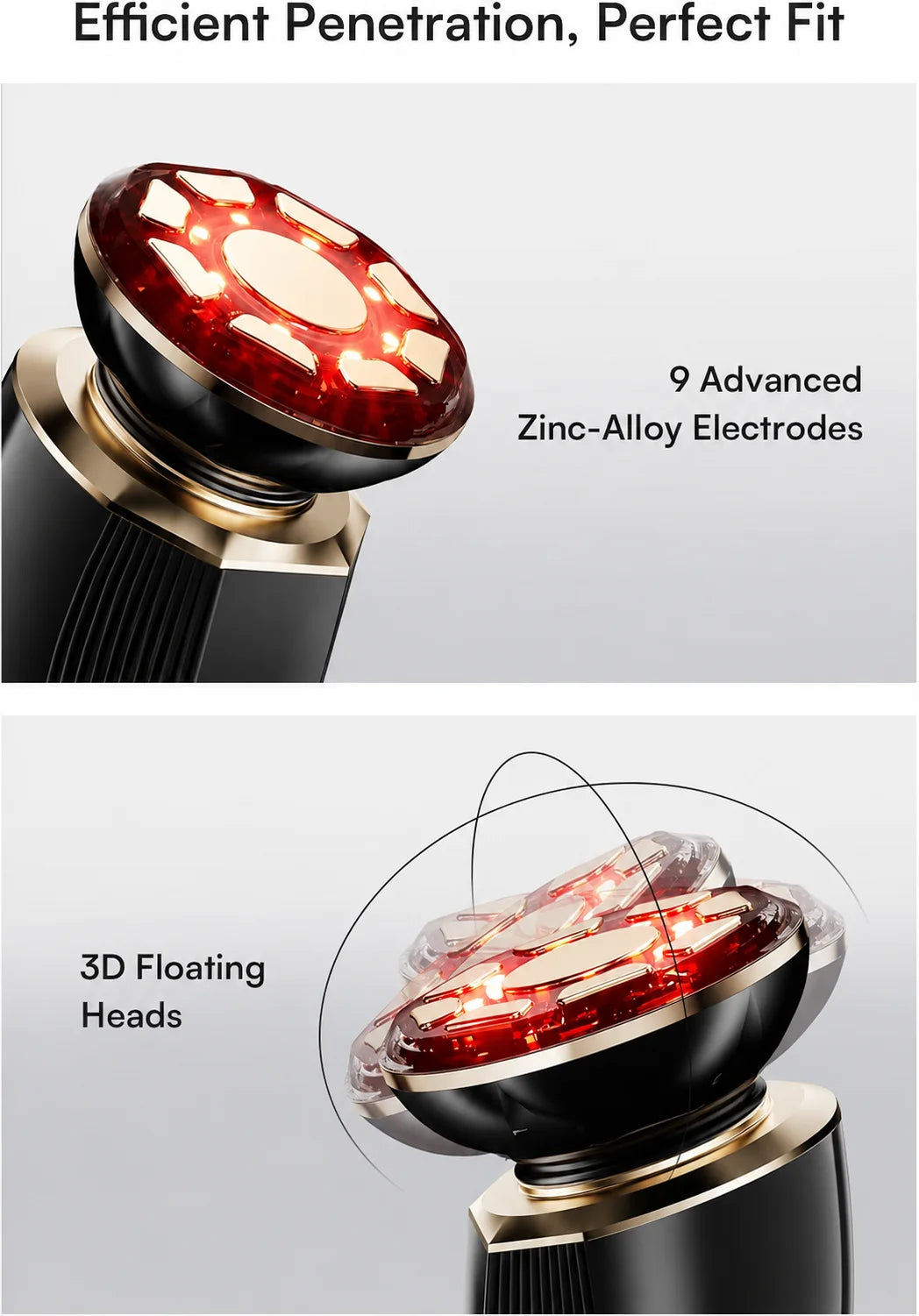 Red Light Facial and Neck Beauty Device for Skincare Routine