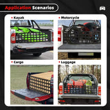 Heavy Duty Tailgate Cargo Net 60"x18" for Truck, SUV, Van, Motorcycle