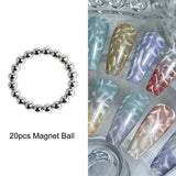 Cat Eye Nail Magnet Tool Set - 6pcs for French Tips & Gel Polish Manicure