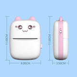 Portable Mini Bluetooth Mobile Photo Label Printer for Students
