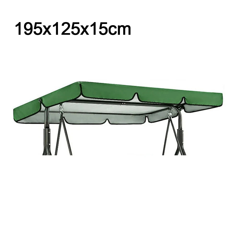 Garden Swing Canopy Replacement Waterproof Cover for Patio Swing
