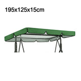 Garden Swing Canopy Replacement Waterproof Cover for Patio Swing