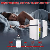 10L Portable Mini Fridge for Bedroom, Compact Design with Low Noise