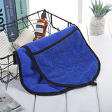 Quick Dry Pet Cleaning Washcloth Towel for Dogs & Cats - Soft & Absorbent