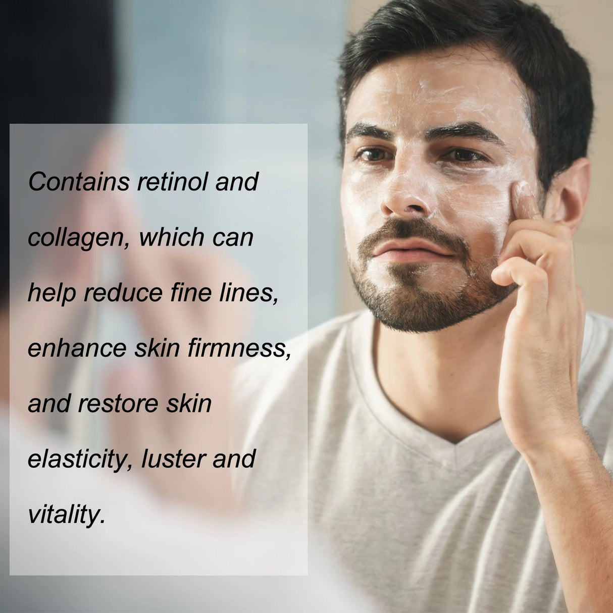 Retinol Face Cream for Men - Firming, Moisturizing, 50ml
