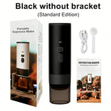 Portable 3-in-1 Wireless Espresso Coffee Maker for Car Home Camping