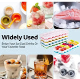Silicone C Mold with Lid - 2/4pcs C 14 Cube Set