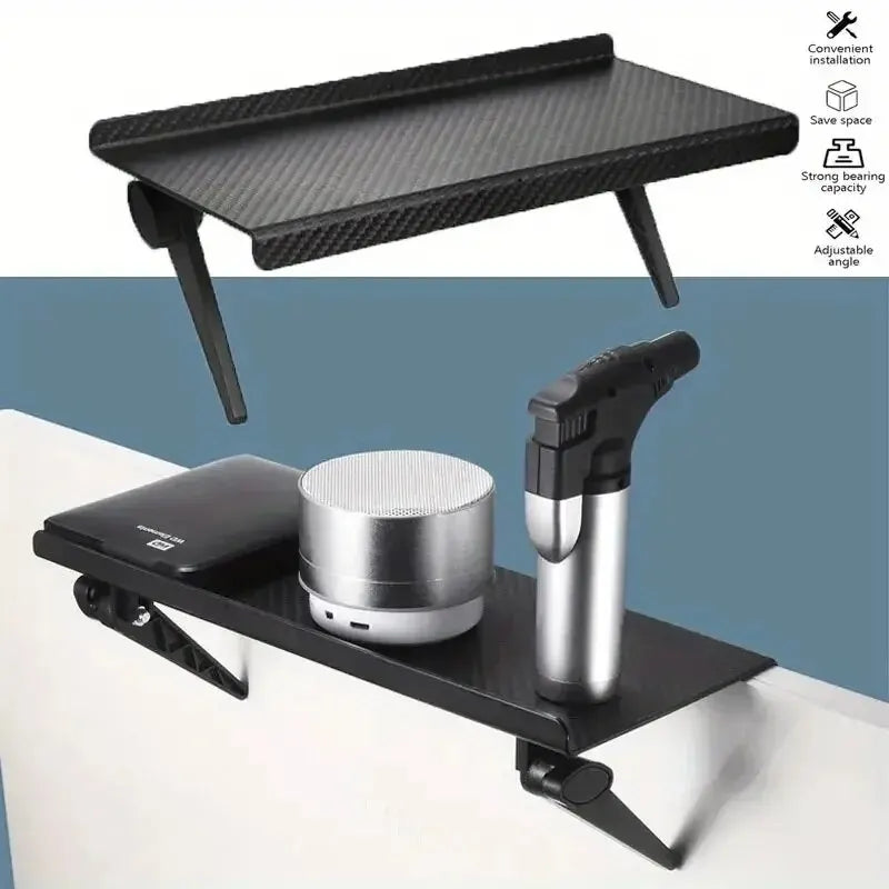 Wireless Router & Set-top Box Storage Rack - 1PC No Perforated Design