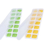 Silicone C Mold with Lid - 2/4pcs C 14 Cube Set