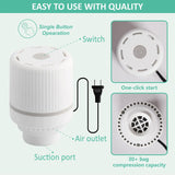 Vacuum Storage Bags with Electric Pump, 20 Pack for Clothes and Bedding