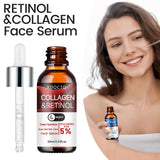 Retinol Collagen Serum 2-Pack | 5% Retinol Hyaluronic Acid | Firming Essence