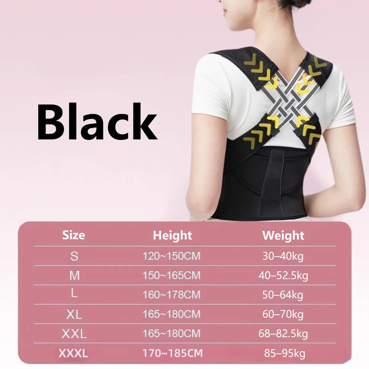 Adjustable Back Support Belt | Unisex Posture Support Brace
