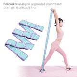Elastic Yoga Stretching Strap with Loops for Ballet, Dance, Pilates