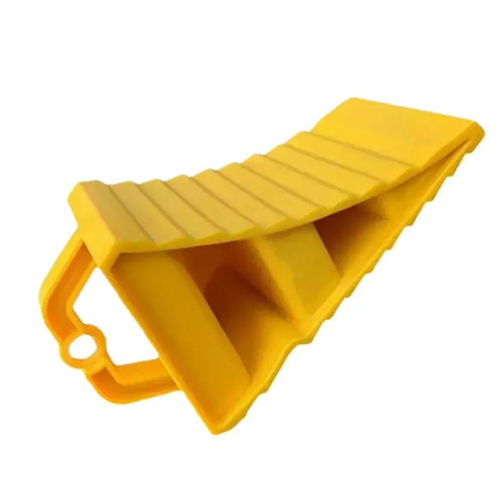 Portable Wheel Chock with Handles for RVs Trailers Trucks - 2 Pack