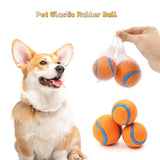 Tough Dog Toy Ball Chew Proof Elastic Fetch Ball for All Dog Sizes