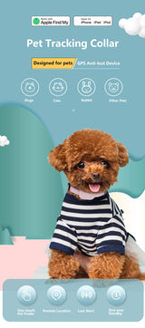 Pet GPS Tracker Collar for Cats & Dogs - Waterproof Real-Time Locator