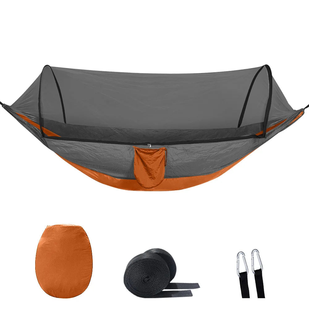 Ultralight 2-In-1 Camping Hammock with Mosquito Net, 1.6lbs
