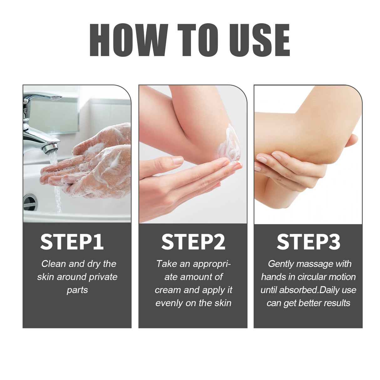 Body Snow Bleach Cream for Brightening Private Parts & Underarms