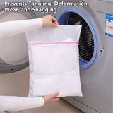 3 Pcs Set Zippered Mesh Laundry Bags for Underwear & Delicates Care