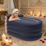Inflatable Adult Bathtub with Electric Pump and Accessories for Home Use