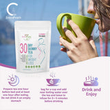 Herbal Detox Weight Loss Supplement - 40 Days, Non-GMO, Caffeine-Free