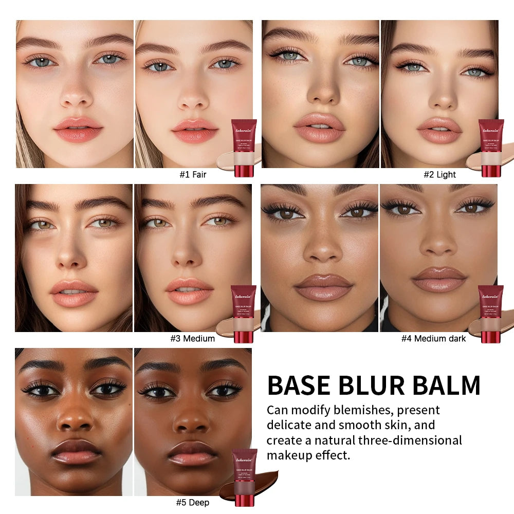 Matte BB Cream Foundation with Oil Control, 5 Colors Available, 30ml