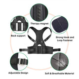 Magnetic Therapy Posture Corrector Corset Shoulder Support Belt for Men & Women