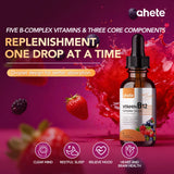 High Potency Liquid Vitamin B12 Drops, 30ml