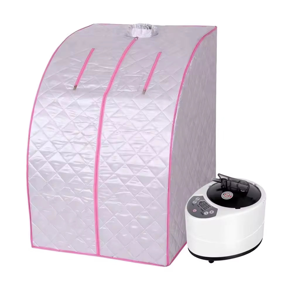 Portable Full Body Sauna Set with 3L Steamer & Remote Control