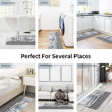 Creative Kitten Element Pattern Area Rug - Indoor Doormat for Home Decor