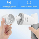 5 In 1 Electric Bath Brush Silicone Handheld Exfoliating Tool USB Waterproof