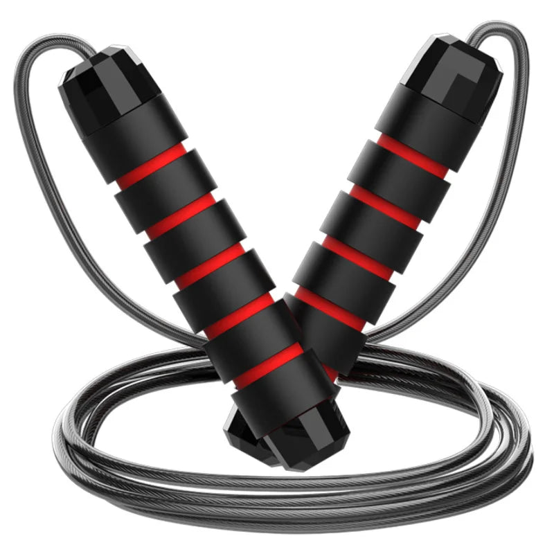 Jump Rope Adjustable Steel Wire Tangle-Free Fitness Workout Equipment