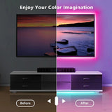 Bluetooth LED Strip Lights 5050 SMD Smart Remote Control Flexible Tape
