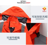 Men's Workwear Jacket Waterproof Windproof Reflective Outdoor Construction