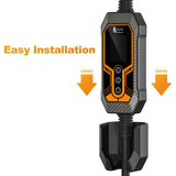 EV Charger Holder Wall Mount for Portable 7KW 11KW EV Charger