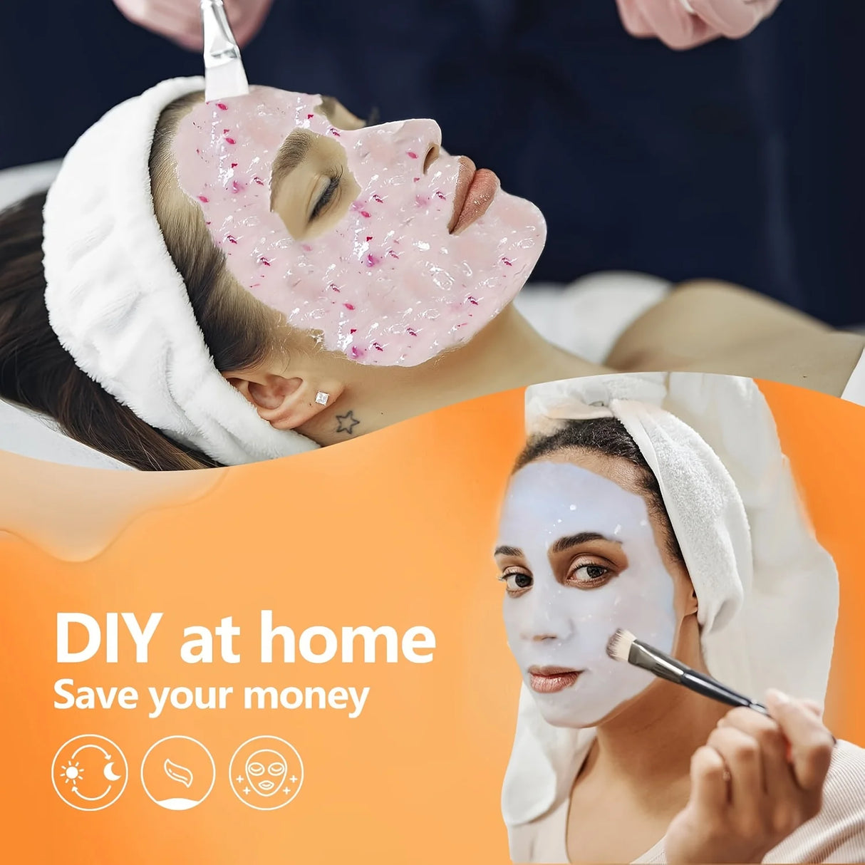 Collagen Jelly Facial Mask Powder 11 Oz Moisturizing Hydrogel Mask