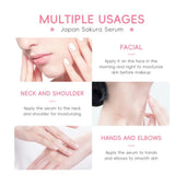 Sakura Face Fluid Essence Serum - Moisturizing Hyaluronic Acid 30ml