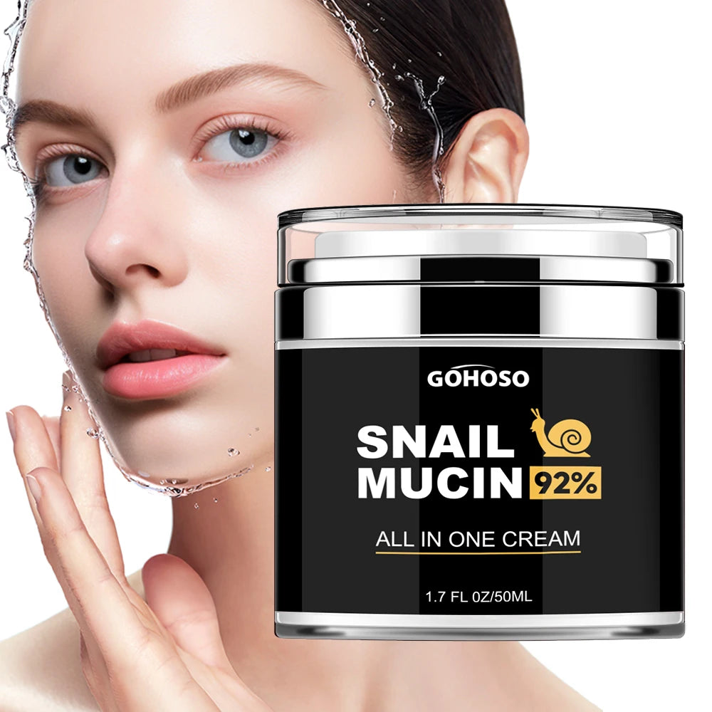 Snail Mucus Facial Cream 50ml Firming Anti-Aging Moisturizer