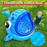 Inflatable Whale Baby Pool Tent for Kids - Toddler Swimming Pool