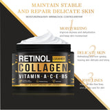 Men's Retinol Collagen Face Cream - Moisturizing, Hydrating, Anti-Aging