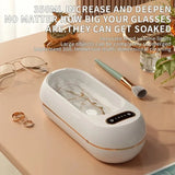 Ultrasonic Cleaner 45KHz for Glasses & Jewelry - Efficient Home Cleaning