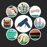 150W Hot Melt Glue Gun with Temperature Control for DIY Projects