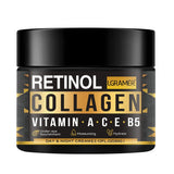 Men's Retinol Collagen Face Cream - Moisturizing, Hydrating, Anti-Aging