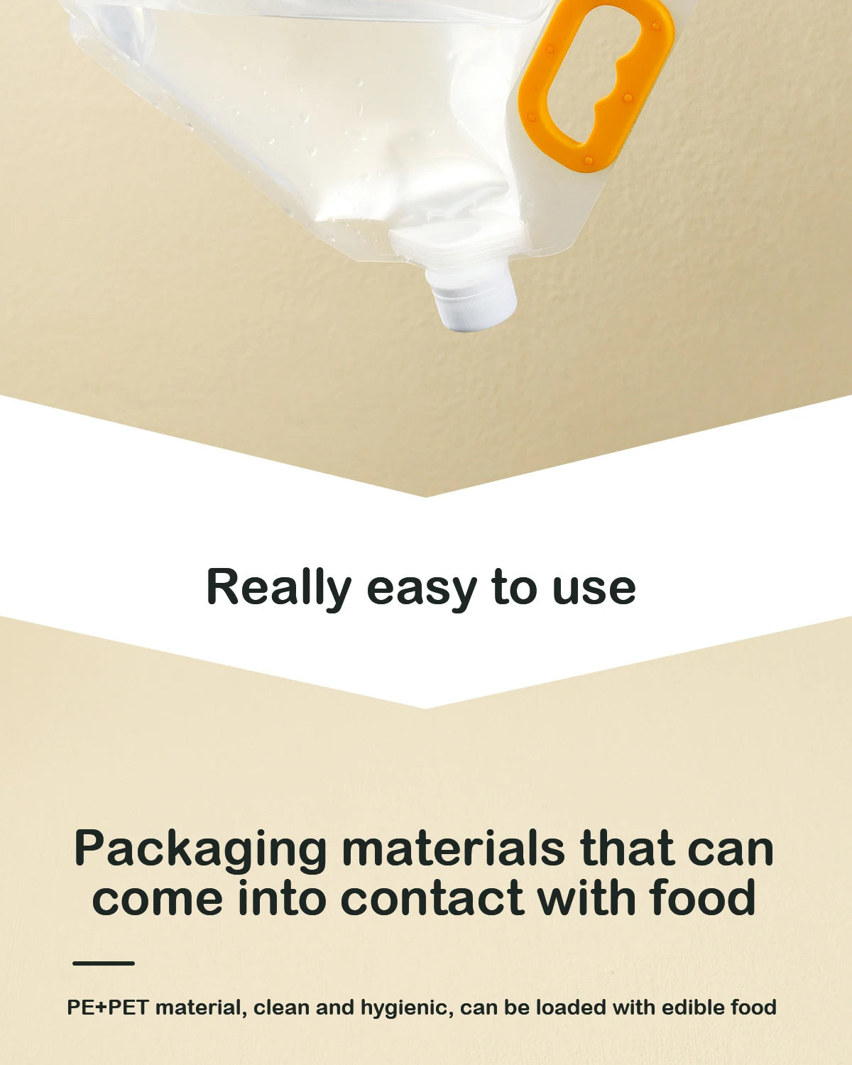Grain Storage Bags 5PCS Portable Insect & Moisture Proof Recyclable
