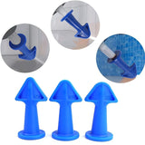 3PCS Silicone Caulk Nozzle Applicator Tools Kit for Sealant and Epoxy